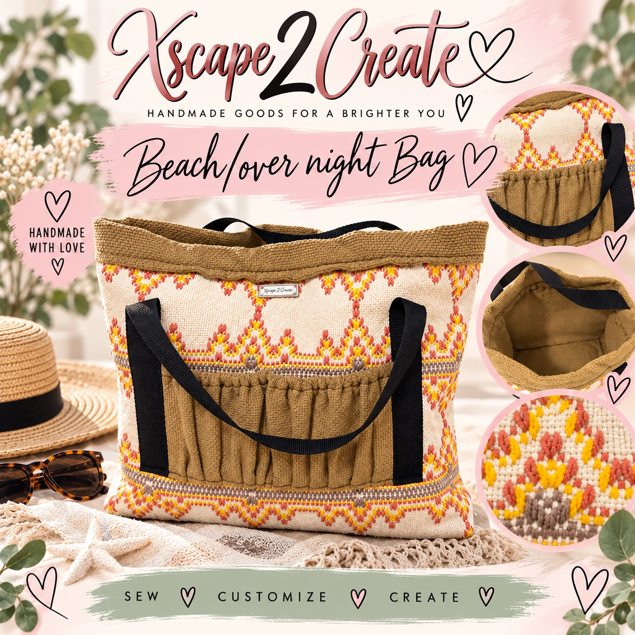 Beach/over night Bag