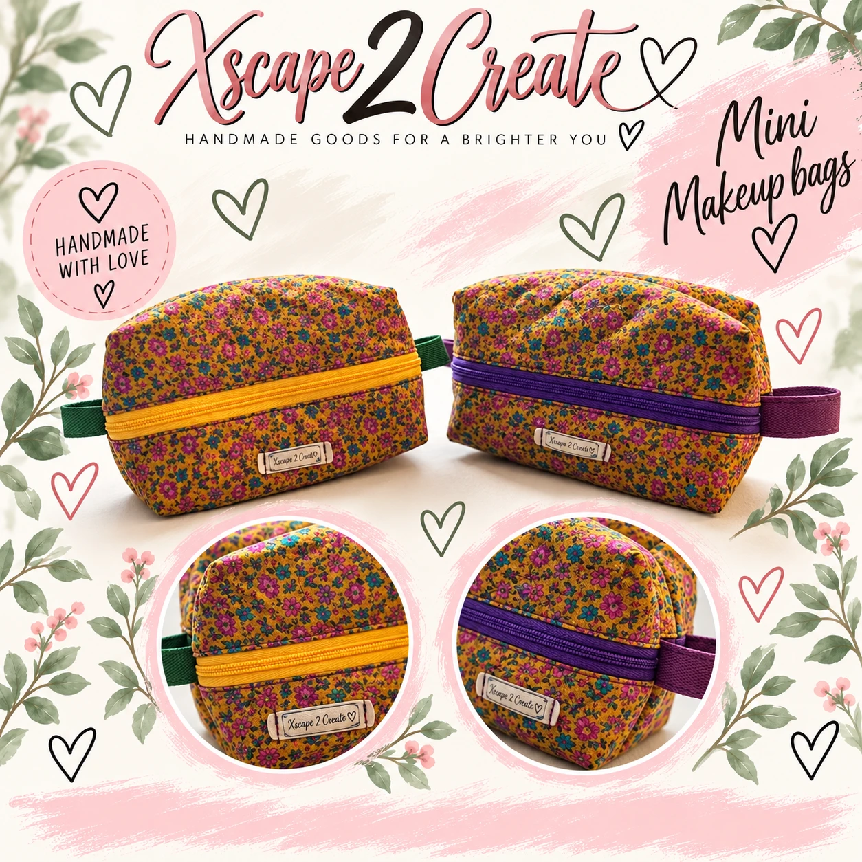 Mini Makeup bags