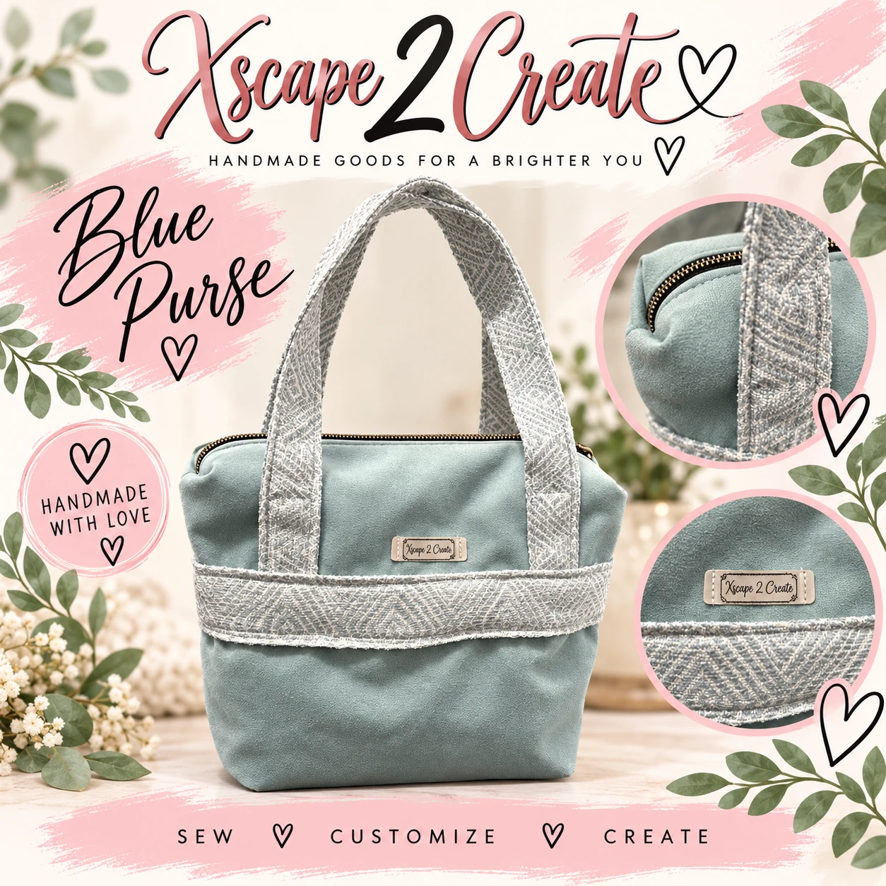Blue Purse